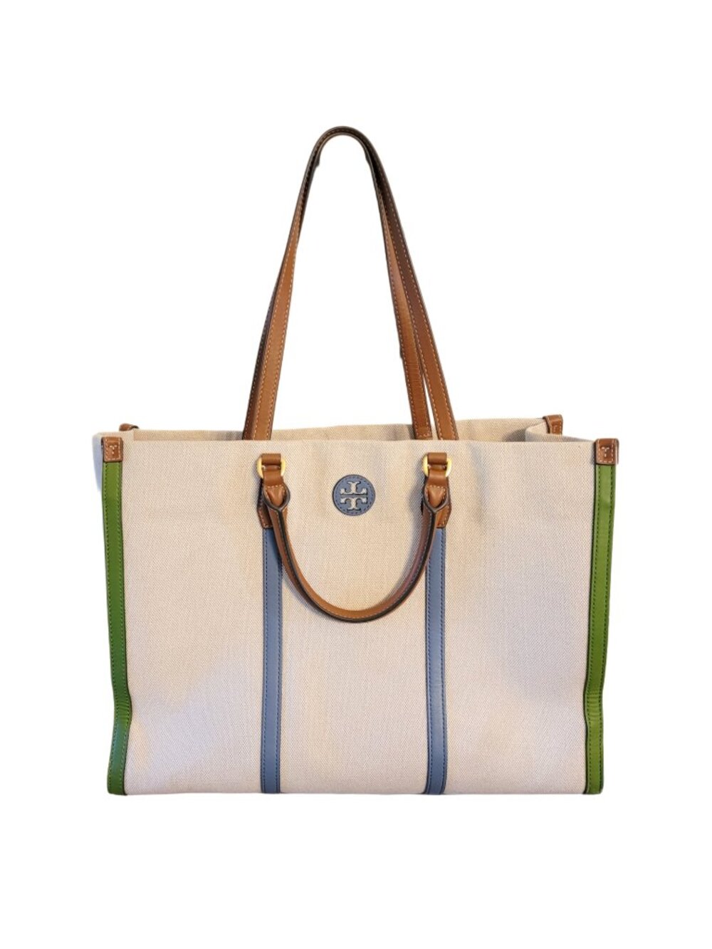 Tory Burch Blake Canvas Jumbo Tote - Picture 4 of 16